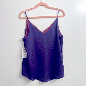 🔴5/$25🔴 Express Reversible Downtown Cami 💜 Purple to Burgundy